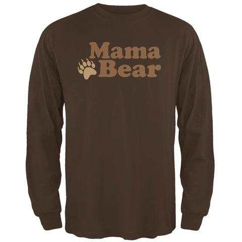 Mothers Day Mama Bear Mens Long Sleeve T Shirt