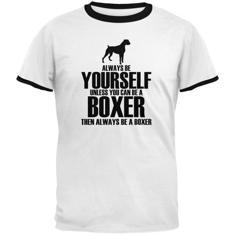 Always Be Yourself Boxer Mens Ringer T Shirt