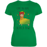 I'll Pack a Bowl Alpaca Pun Juniors Soft T Shirt