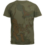 The Tiger and Crane Men's Soft T-Shirt