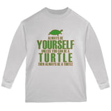 Always Be Yourself Turtle Youth Long Sleeve T Shirt