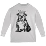 Bulldog Crown Youth Long Sleeve T Shirt