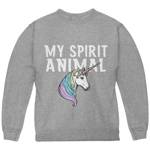 My Spirit Animal Unicorn Youth Sweatshirt