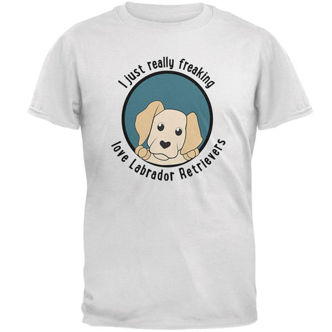 I Just Love Labrador Retrievers Dog Mens Soft T Shirt