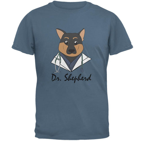 Doctor Shepherd German Dog Funny Cute Mens T Shirt