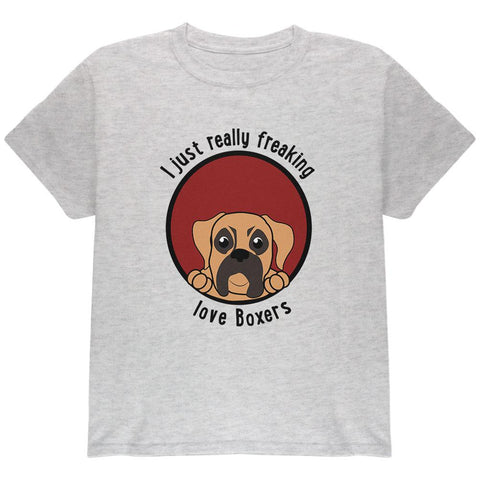 I Just Love Boxers Youth T Shirt