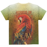 Always Be Yourself Unless Scarlet Macaw All Over Youth T Shirt