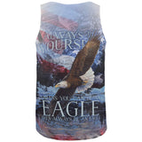 Always Be Yourself Unless American Bald Eagle All Over Mens Tank Top