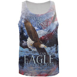 Always Be Yourself Unless American Bald Eagle All Over Mens Tank Top