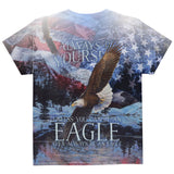 Always Be Yourself Unless American Bald Eagle All Over Youth T Shirt