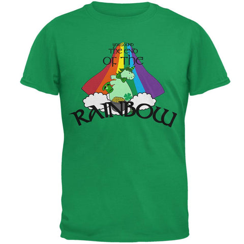 St. Patrick's Day Unicorn End Of The Rainbow Irish Mens T Shirt