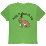 St. Patrick's Day Irish Hare Rabbit Pun Youth T Shirt