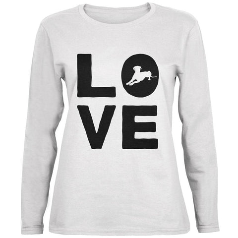 Dog Love Series Ladies' Relaxed Jersey Long-Sleeve Tee