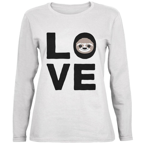 Sloth Love Series Ladies' Relaxed Jersey Long-Sleeve Tee
