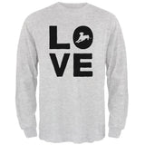 Dog Love Series Mens Long Sleeve T Shirt