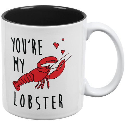 Valentine's Day - You're My Lobster All Over Coffee Mug