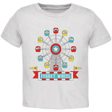 Ferris Wheel Ferret Pun Toddler T Shirt