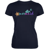 Sparkle Mermaid Juniors Soft T Shirt