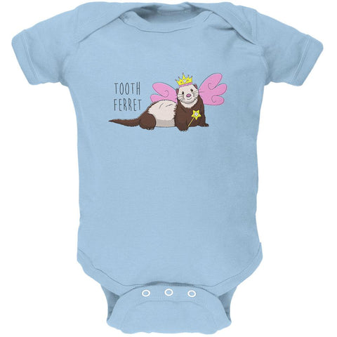 Tooth Fairy Ferret Pun Soft Baby One Piece