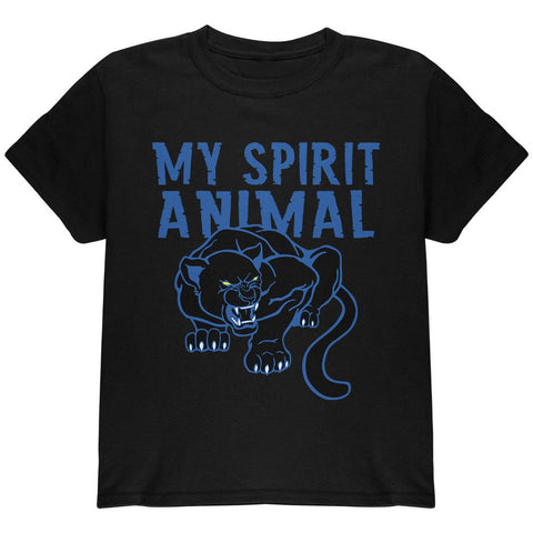 My Spirit Animal Black Panther Youth T Shirt