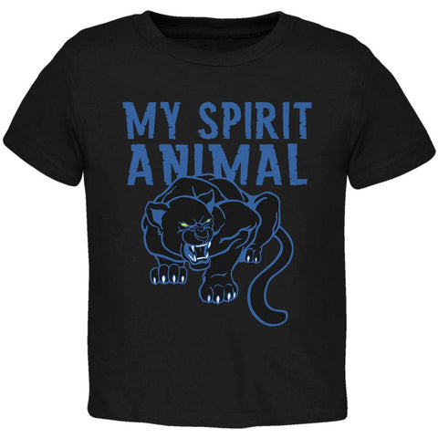 My Spirit Animal Black Panther Toddler T Shirt