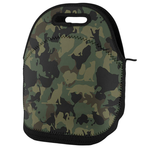 Cat Camo Catmouflage Lunch Tote Bag