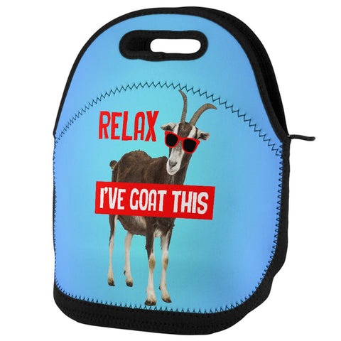 Relax I've Goat Got This Lunch Tote Bag