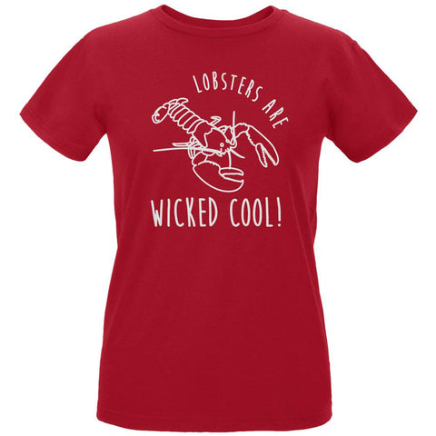 Lobsters are Wicked Cool Womens Organic T Shirt