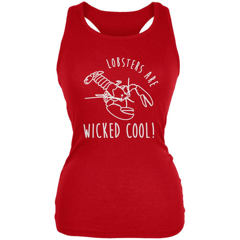 Lobsters are Wicked Cool Juniors Soft Tank Top