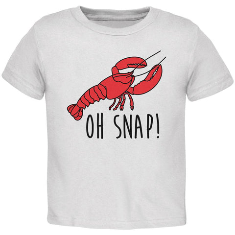 Lobster Crustacean Oh Snap Toddler T Shirt