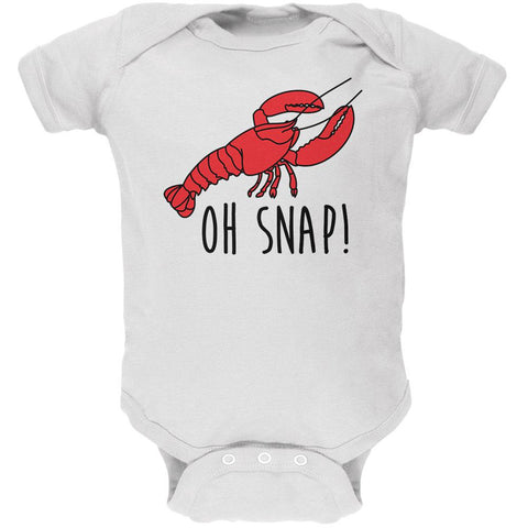 Lobster Crustacean Oh Snap Soft Baby One Piece