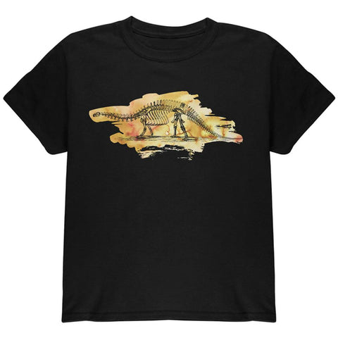 Dinosaur Fossil Brontosaurus Youth T Shirt