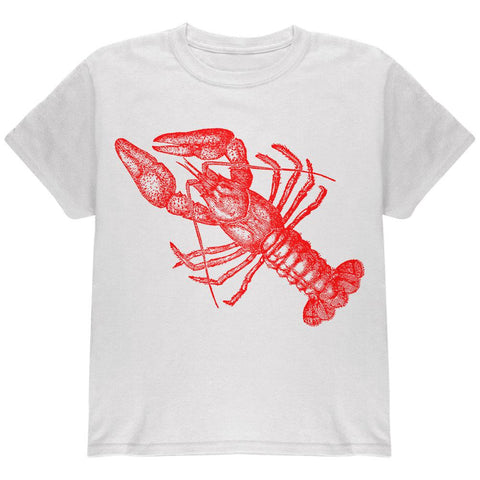 Lobster Crustacean Copperplate Youth T Shirt