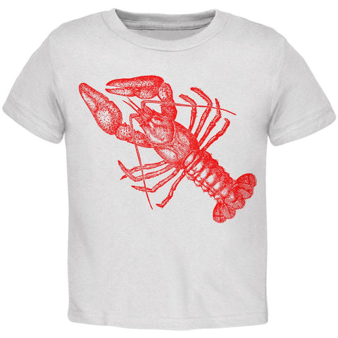 Lobster Crustacean Copperplate Toddler T Shirt