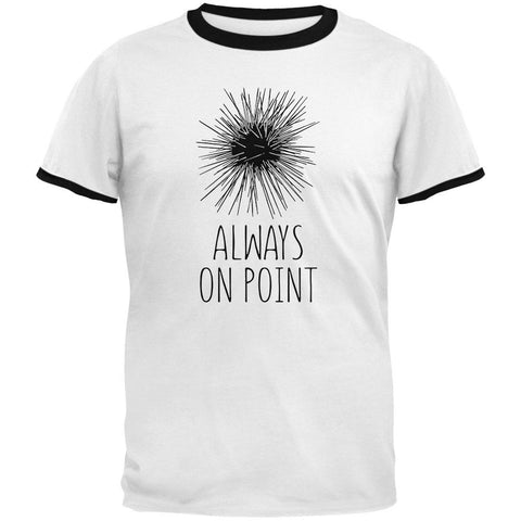 Sea Urchin Always on Point Mens Ringer T Shirt