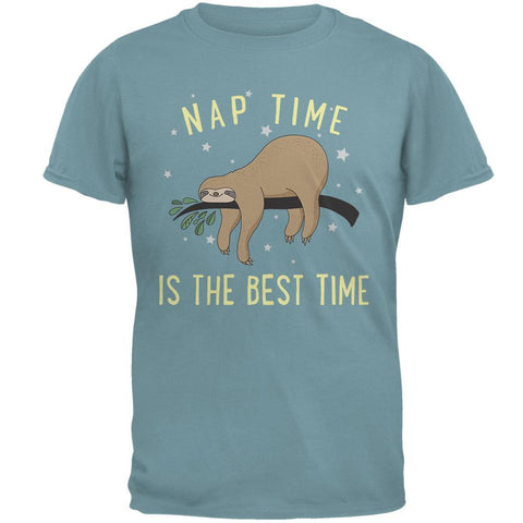 Sloth Nap Time Is The Best Mens T Shirt