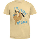 Sloth Positive Good Vibes Mens T Shirt