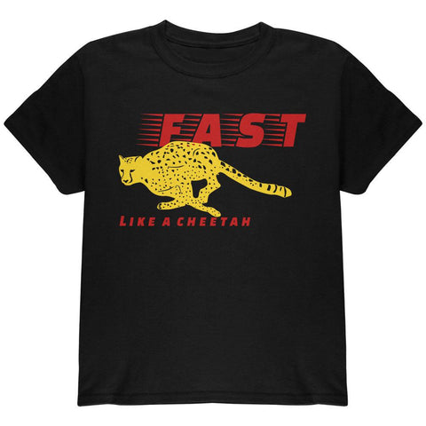 Fast Like A Cheetah Youth T Shirt
