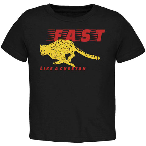 Fast Like A Cheetah Toddler T Shirt