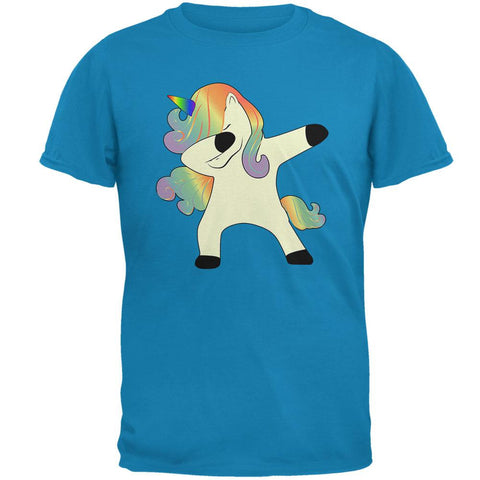 Dabbing Unicorn Mens T Shirt