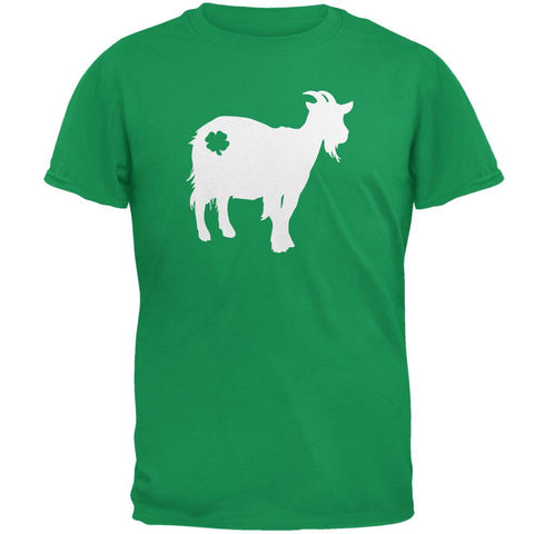 St. Patrick's Day Silhouette Goat Mens T Shirt