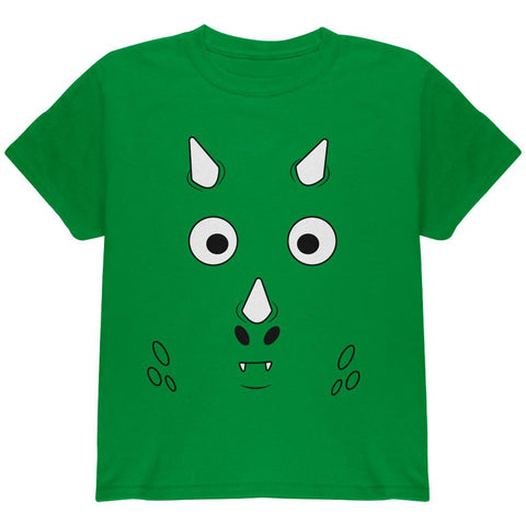 Cartoon Cute Dragon Face Youth T Shirt
