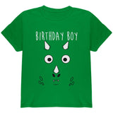 Birthday Boy Cartoon Cute Dragon Face Youth T Shirt