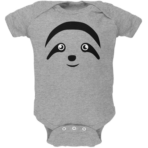 Cute Sloth Face Soft Baby One Piece