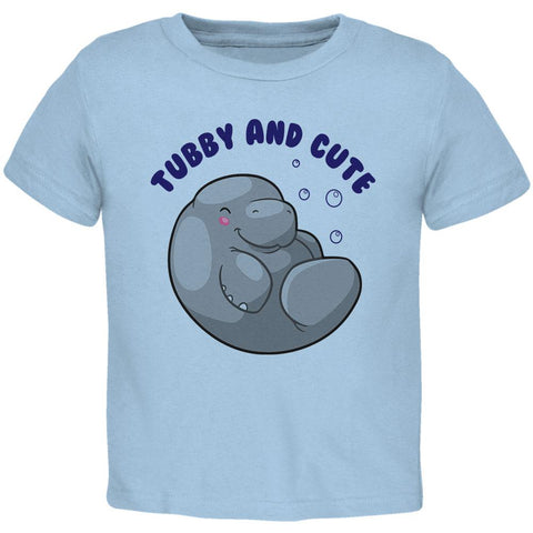Manatee Tubby And Cute Chubby Sea Potato Toddler T Shirt