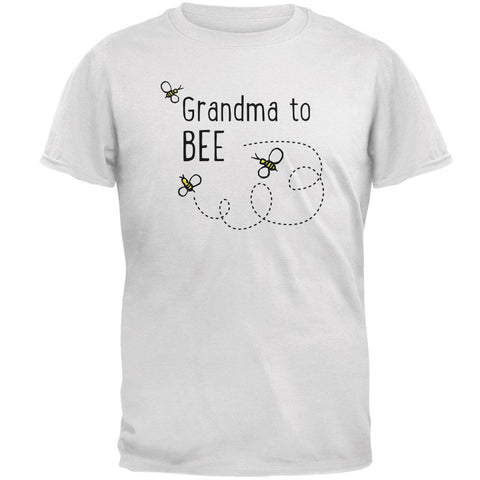 Bees Bumblebee Grandma to Bee Be Mens Soft T Shirt