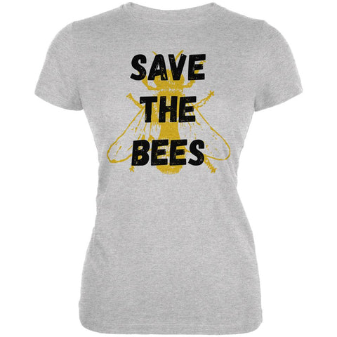 Honey Bee Save the Bees Juniors Soft T Shirt