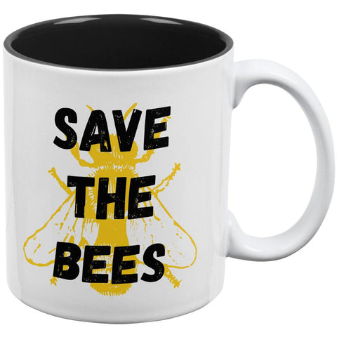Honey Bee Save the Bees All Over Coffee Mug