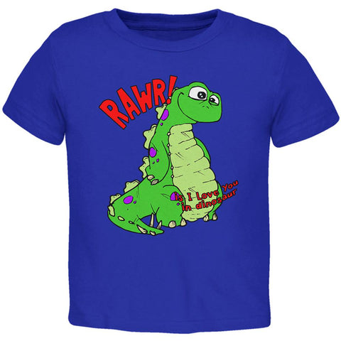 RAWR I Love You Dinosaur Toddler T Shirt