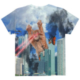 Giant Cat Laser Rampage and Destroy All Over Youth T Shirt